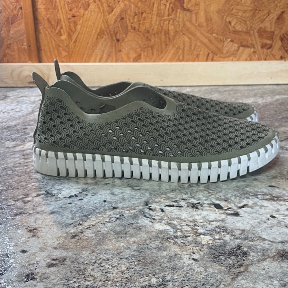TULIP SLIP ON ARMY ILSE JACOBSEN Size 36 - Picture 4 of 9